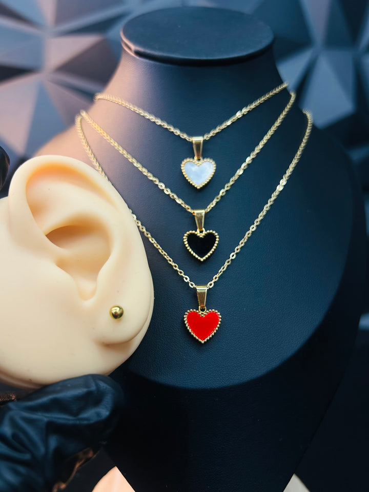 Set de Corazon Negro