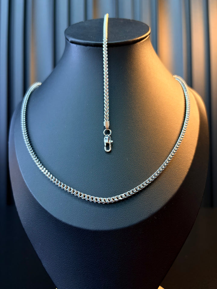 Set Franco Cuadrado Plata