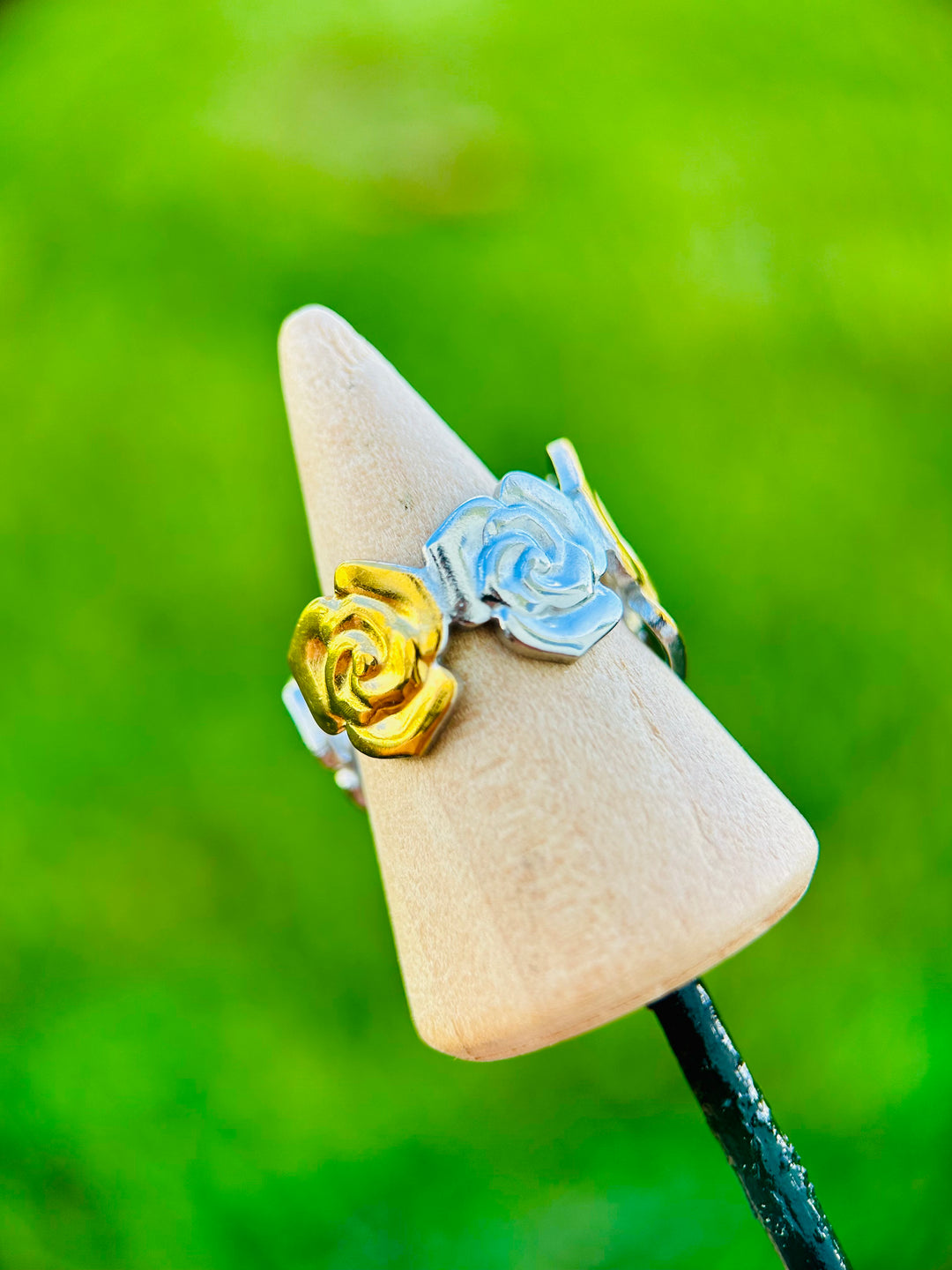 Sortija de Flor Ajustable