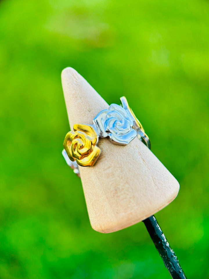 Sortija de Flor Ajustable