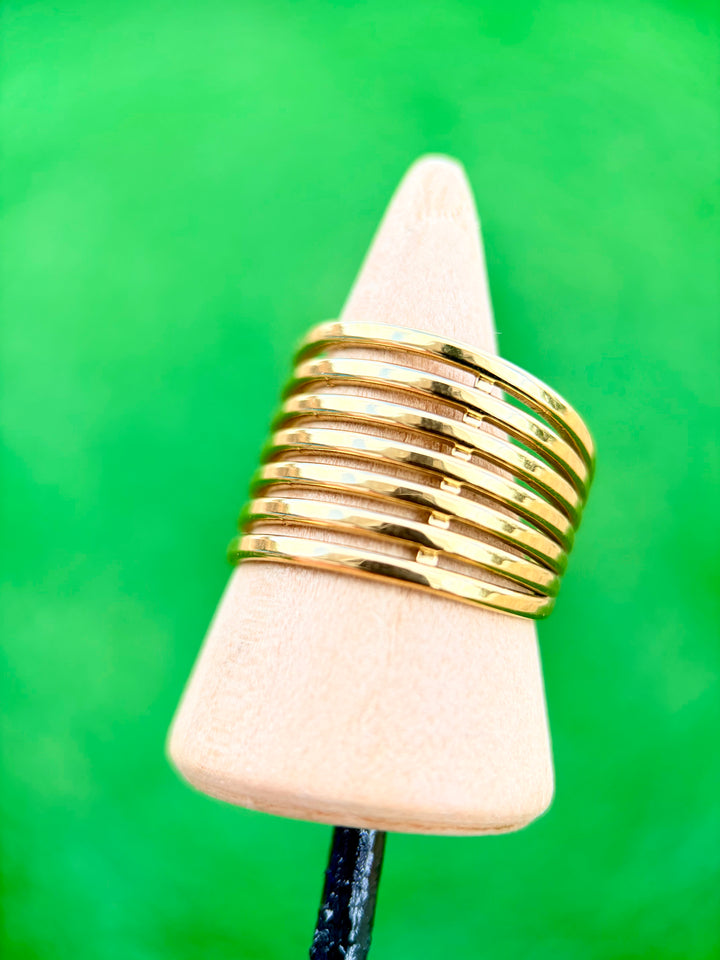Sortija Ajustable Fashion Oro