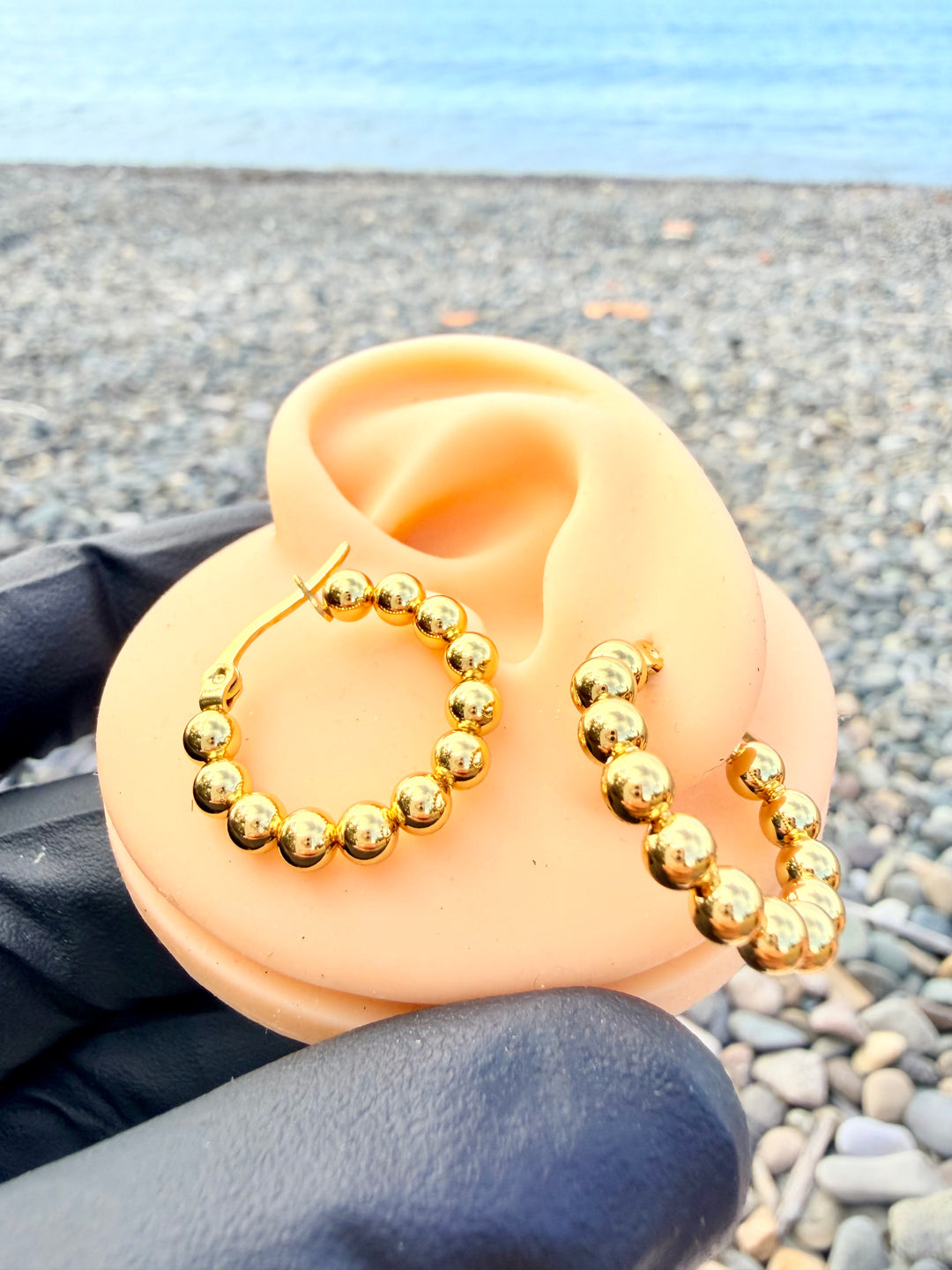 Pantallas Argolla Oro