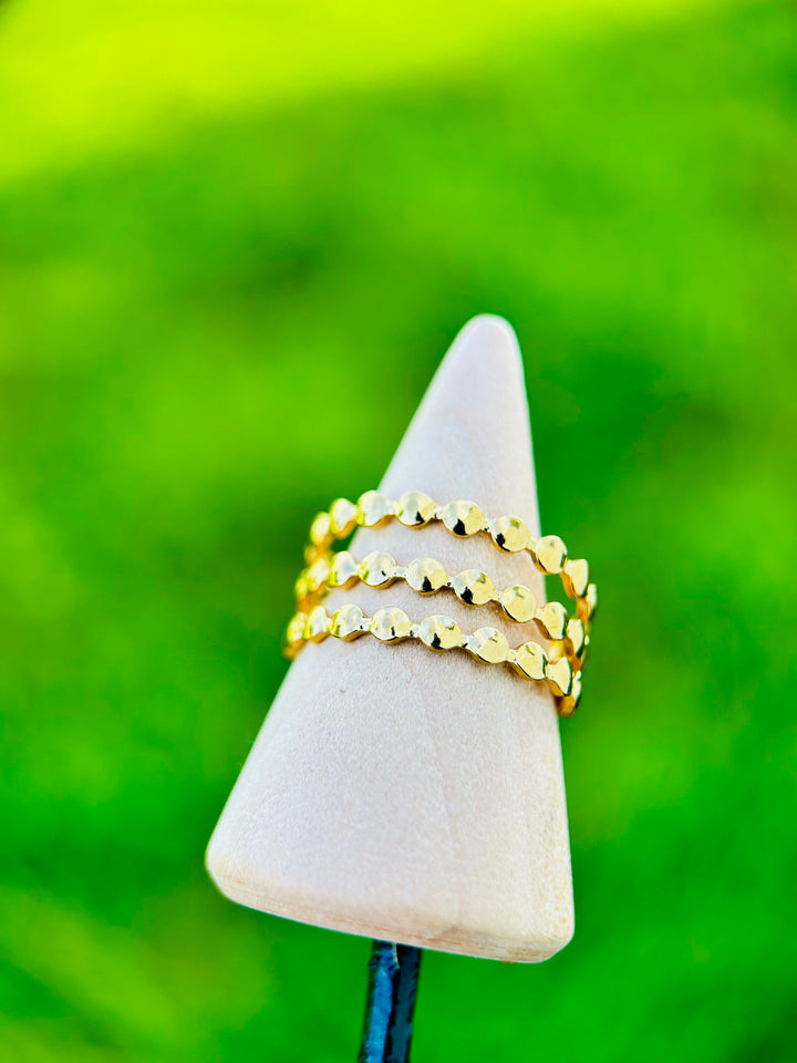 Sortija Triple Oro
