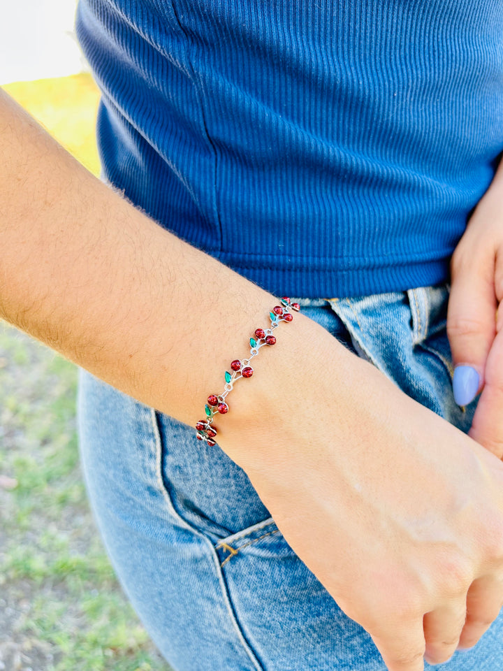 Pulsera de Cherry Plata