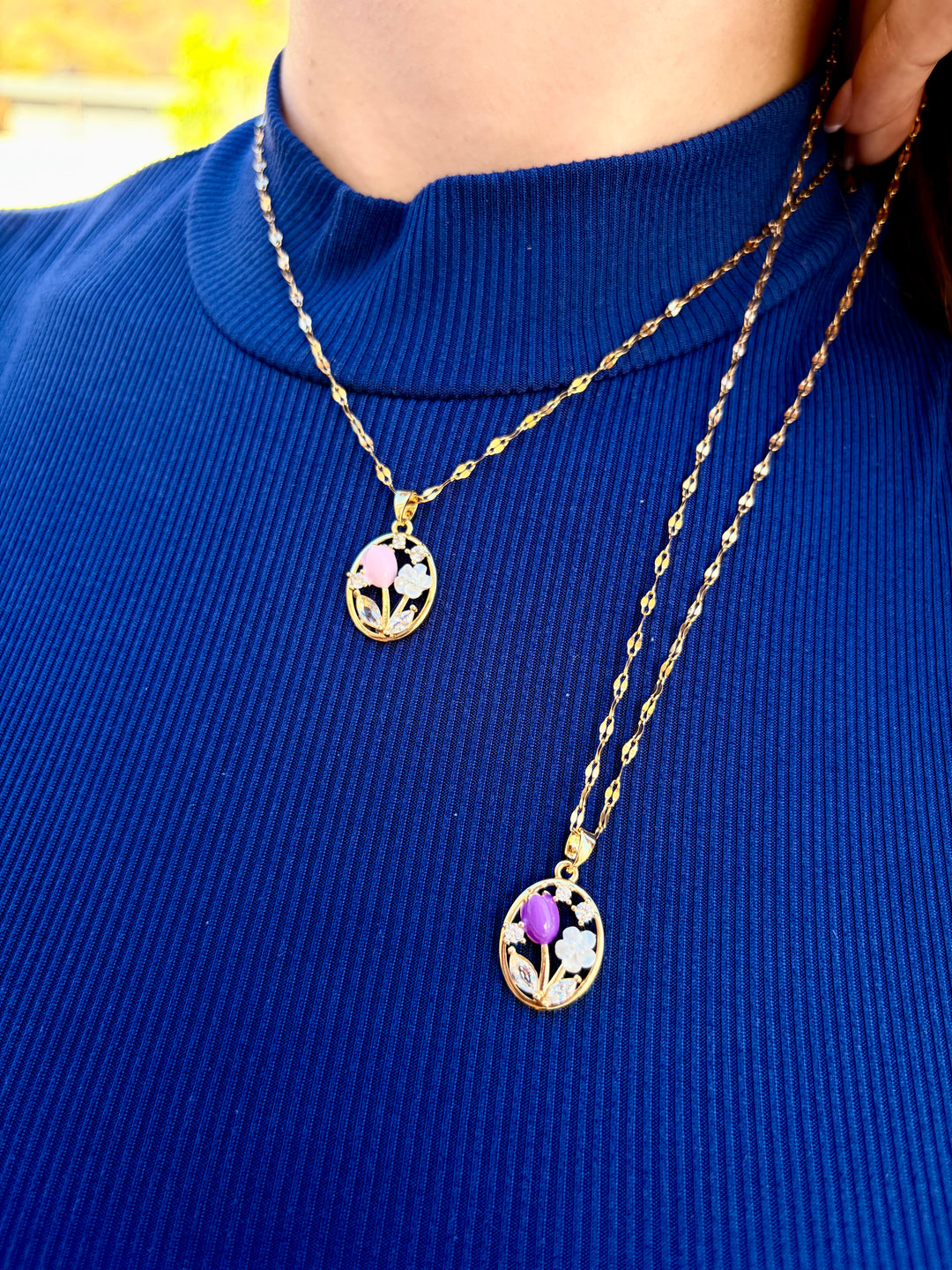 Set de Flor Violeta