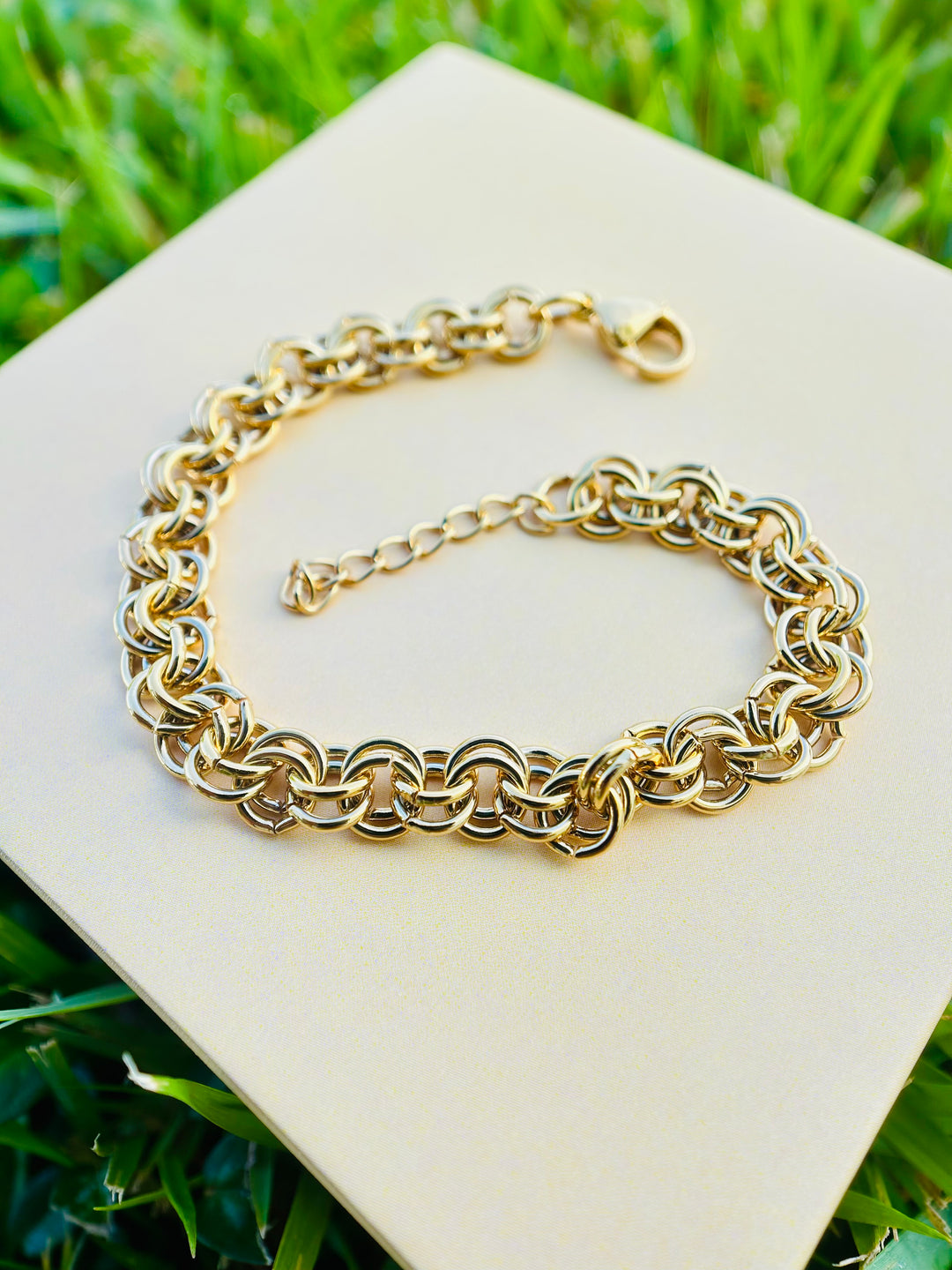 Pulsera entrelazada Oro