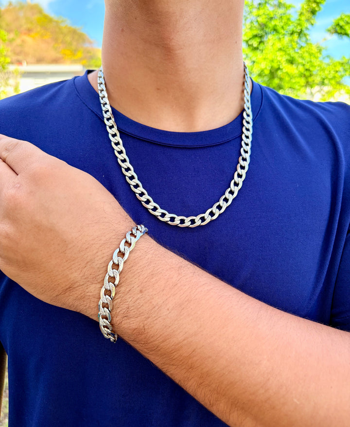 Set de Hombre Plata