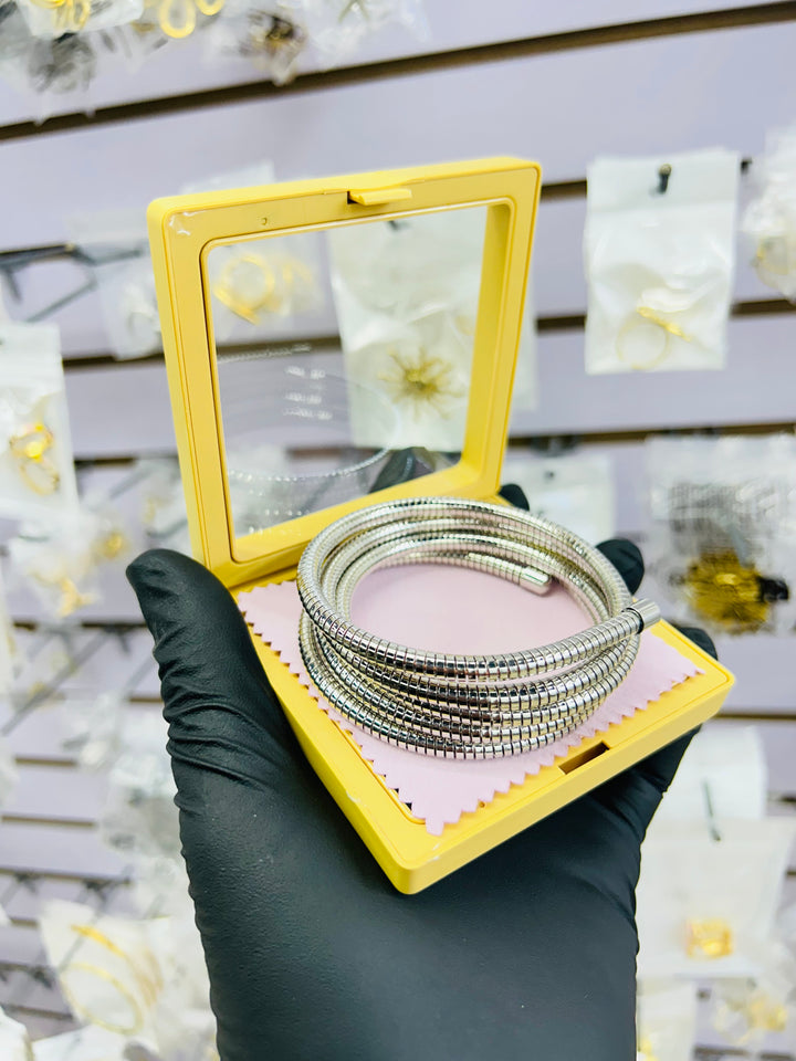 Pulsera de Cable Plata