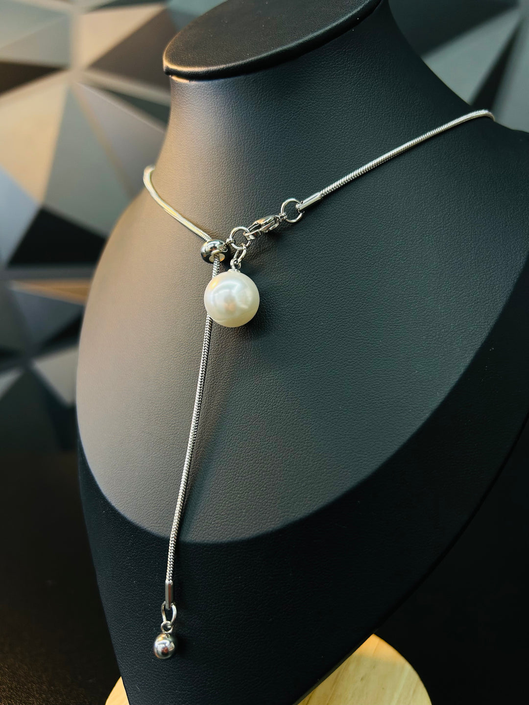 Collar Ajustable de Perla