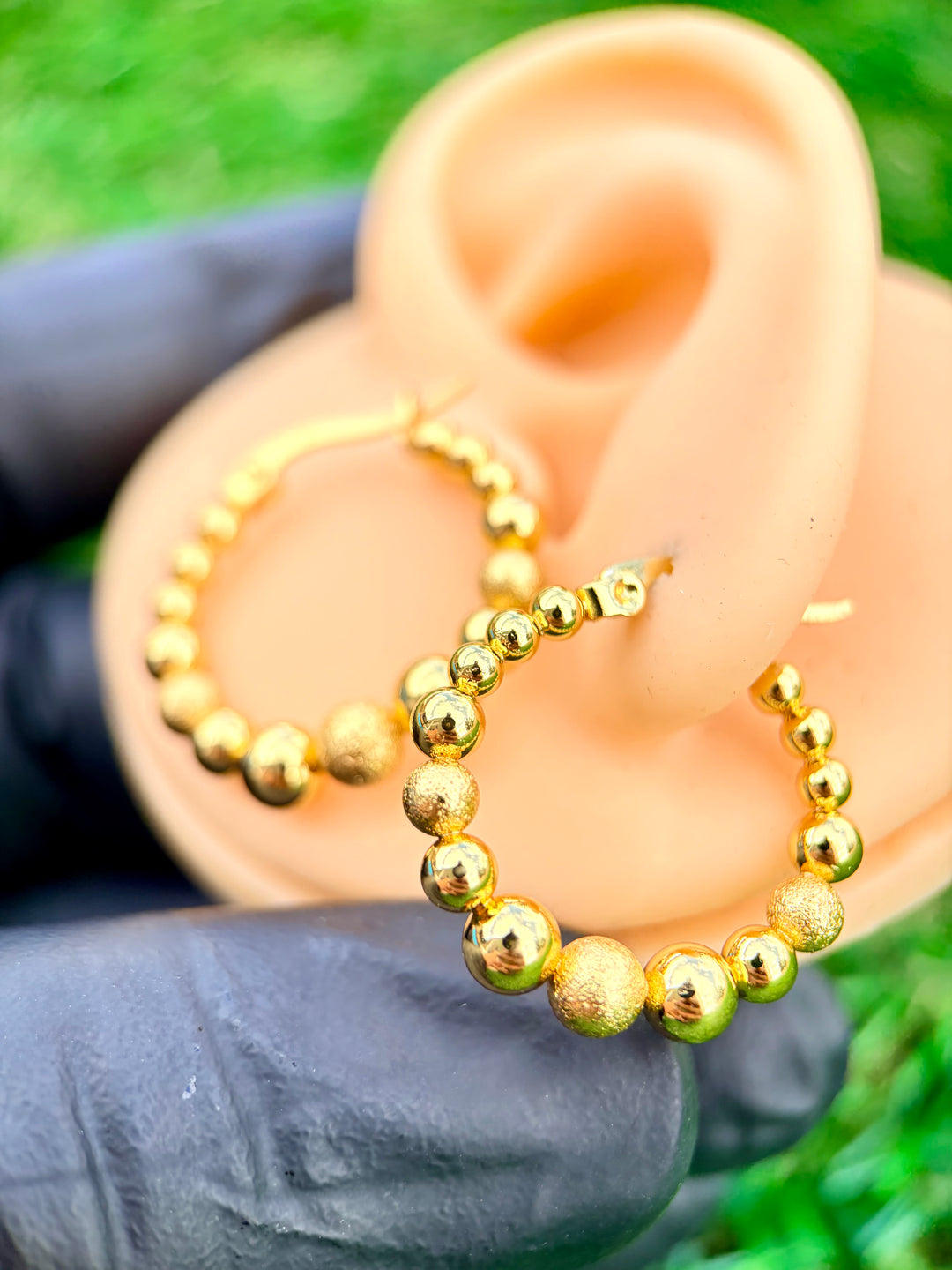 Pantallas Argollas Oro