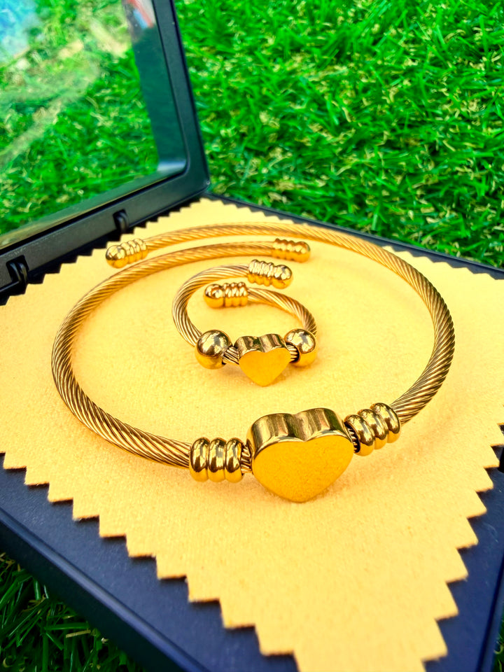 Set de 2 piezas Oro