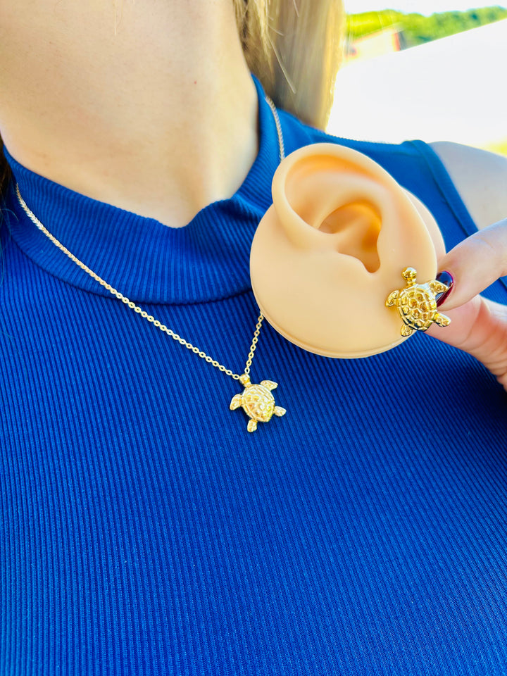Set de Tortuga Oro