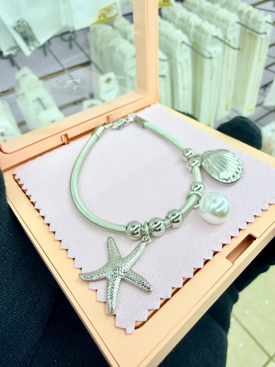 Pulsera de mar plata