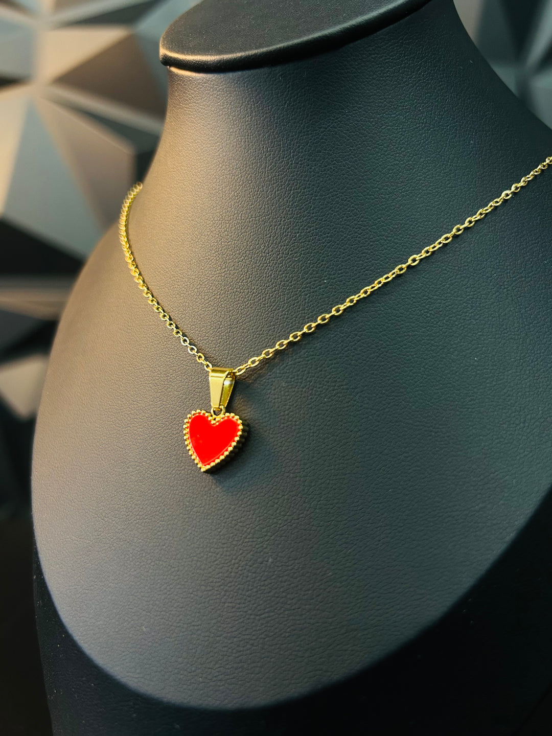 Set de Corazon Rojo