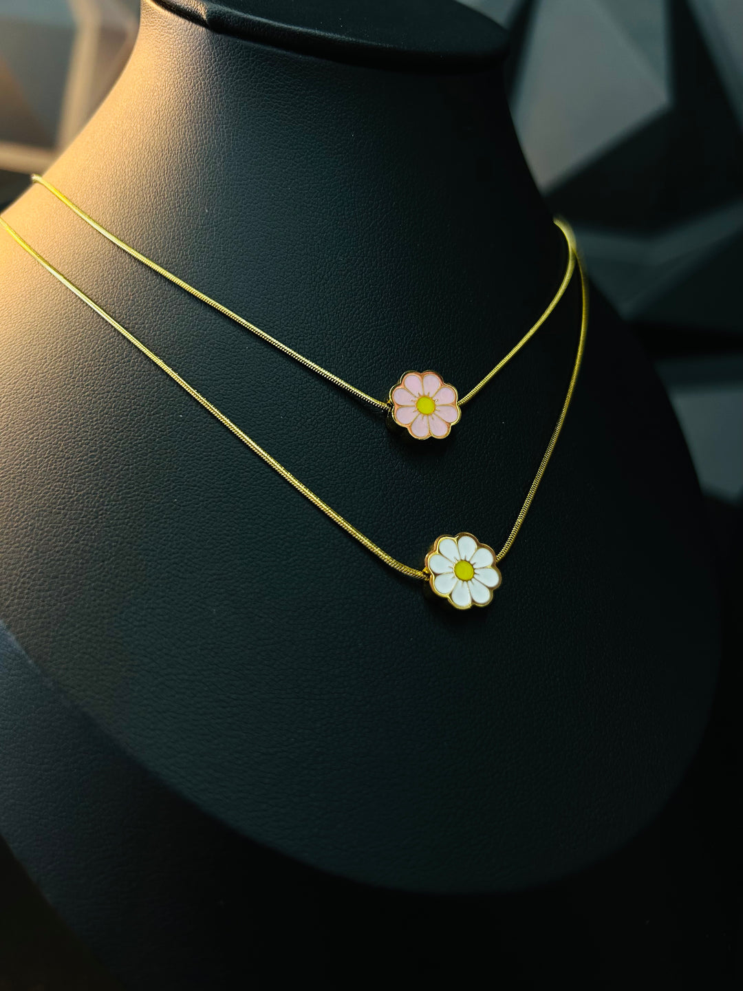 Collar de Flor Blanca