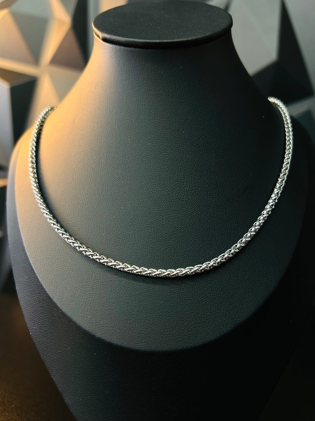 Cadena para hombre Plata