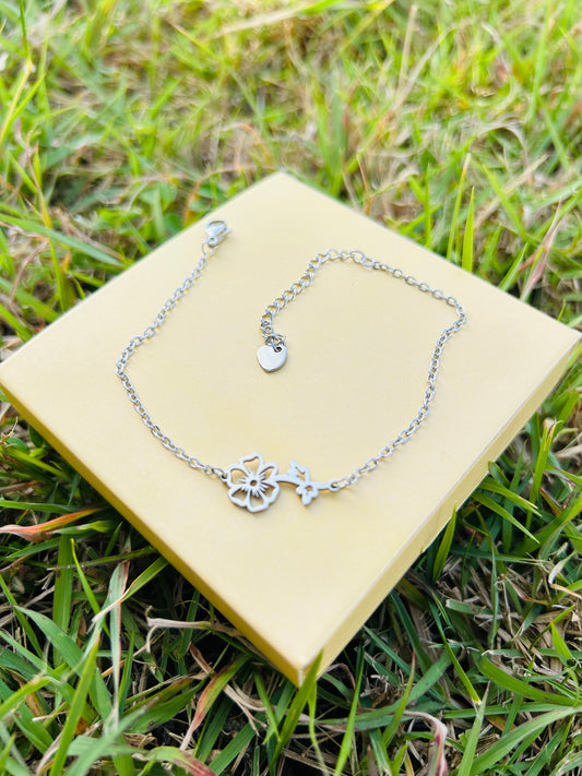 Pulsera/Tobillera de Flor 3