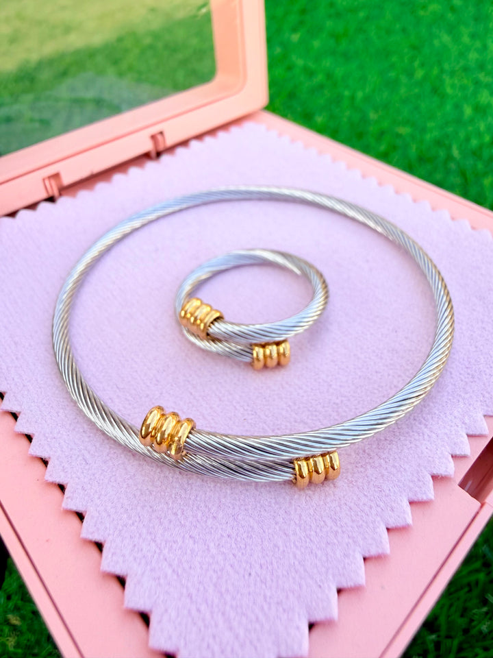 Set de Pulsera & Sortija Ajustables 1