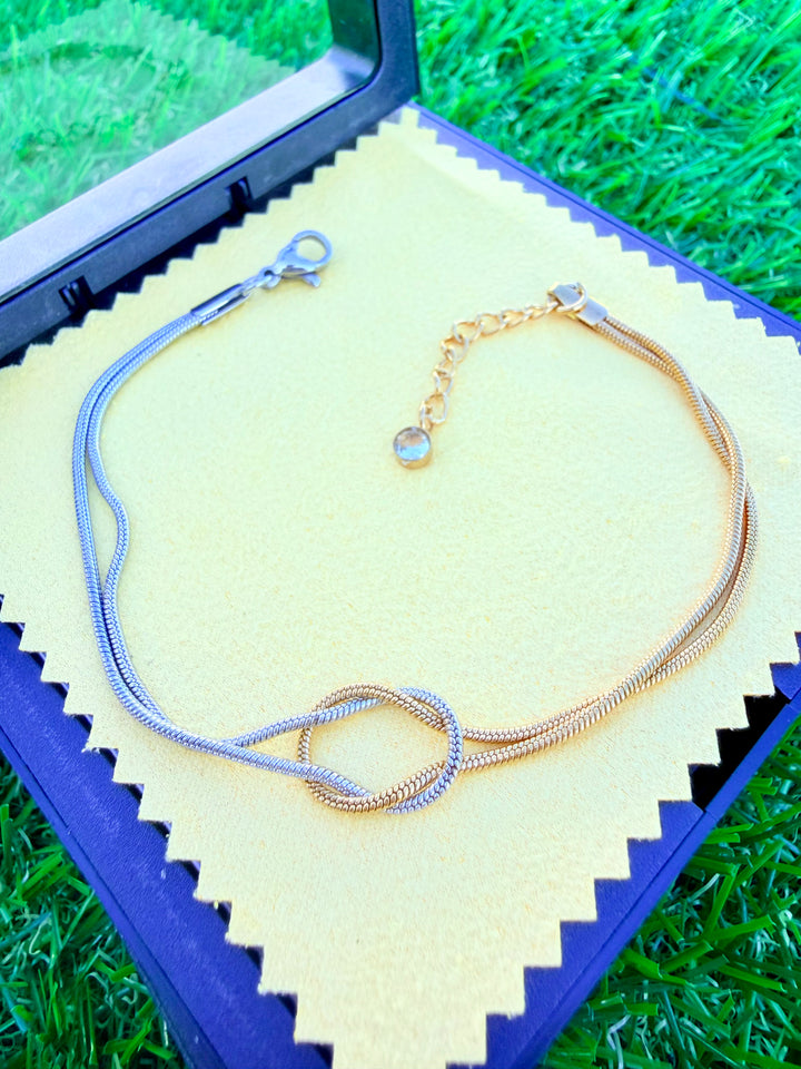 Pulsera Doble Tono