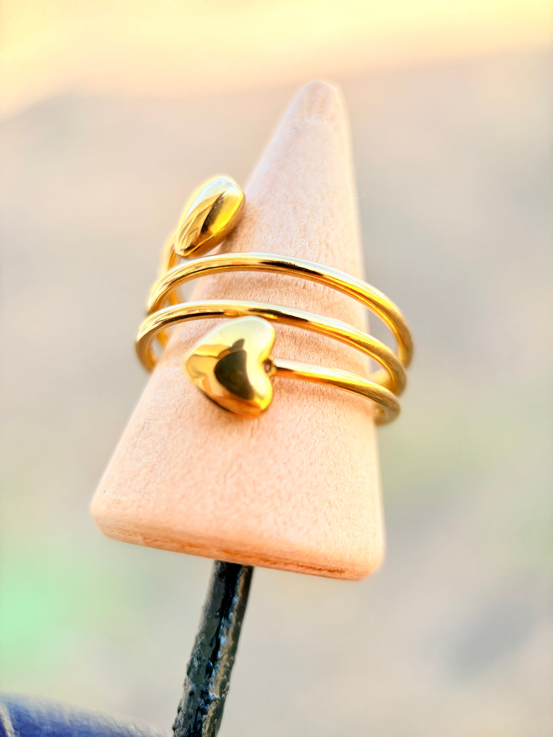 Sortija de Corazones Oro