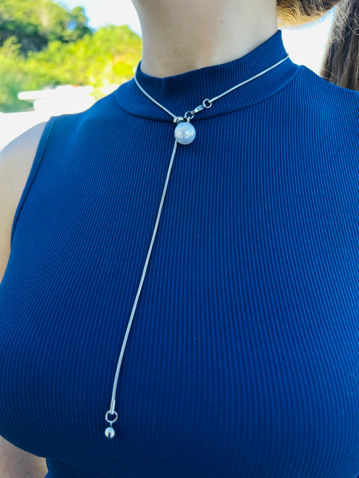 Collar Ajustable de Perla