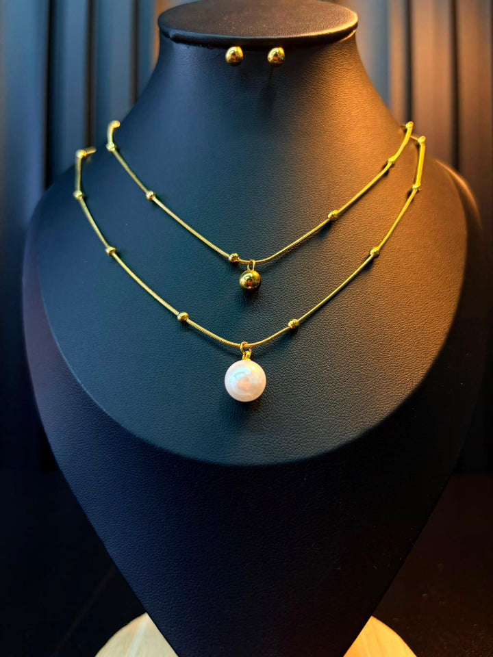 Collar Doble Oro