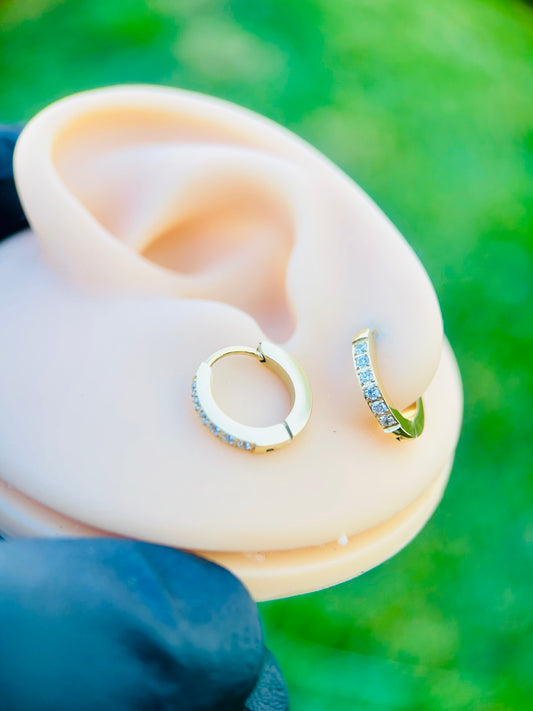 Pantallas de clip UNISEX oro