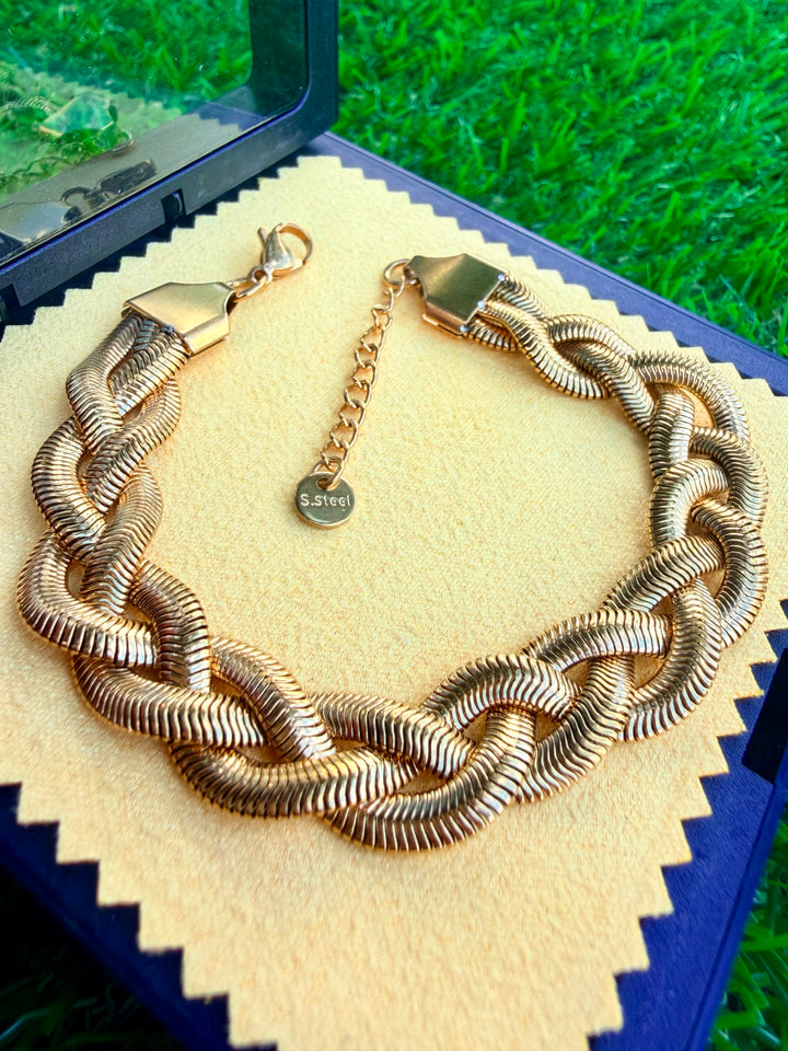 Pulsera Triple Oro