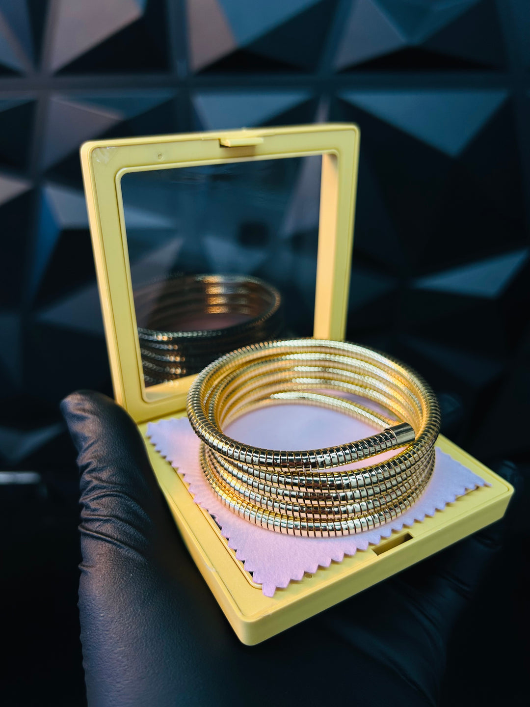 Pulsera de Cable Oro