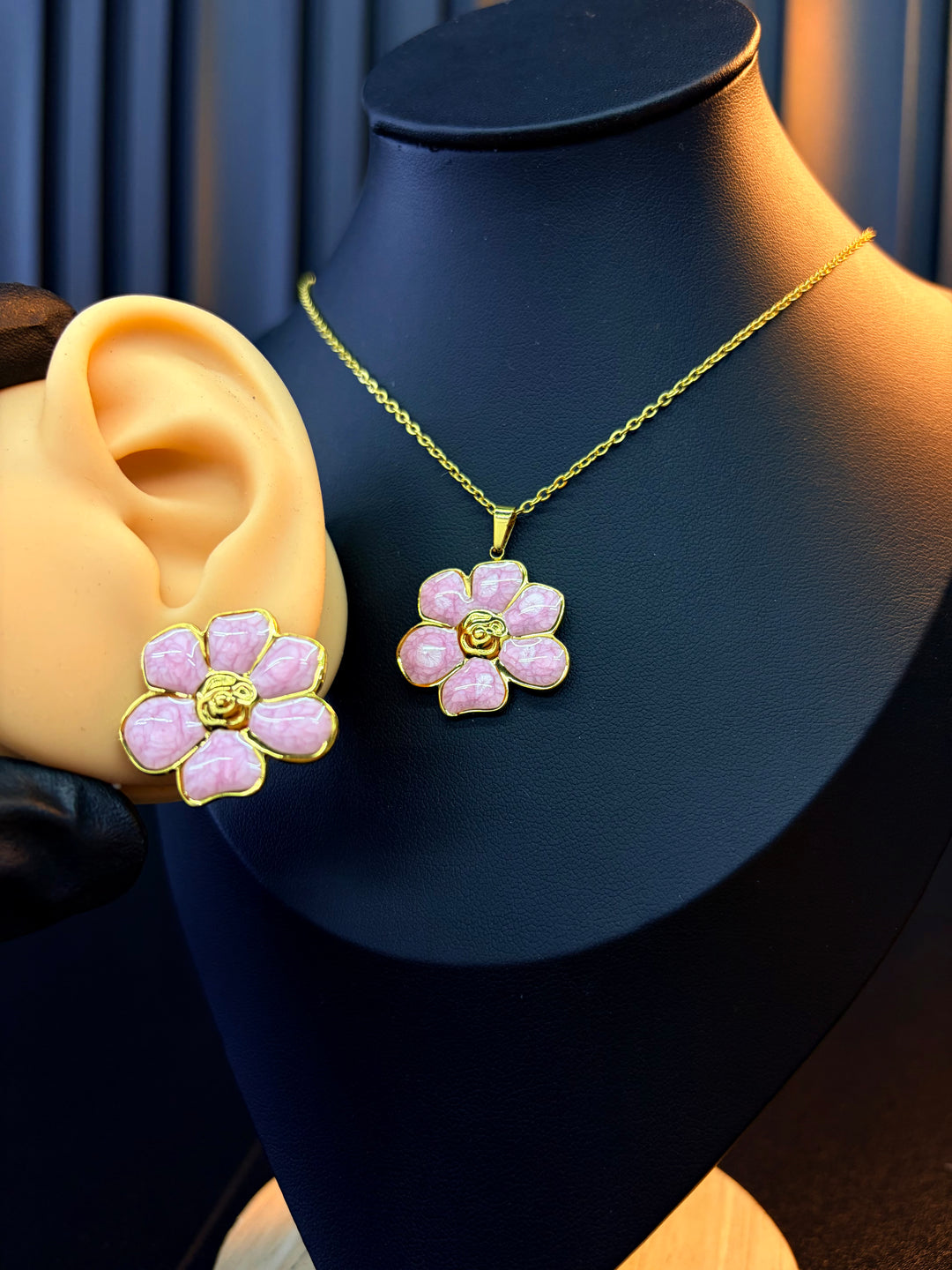 Set de Flores Rosadas