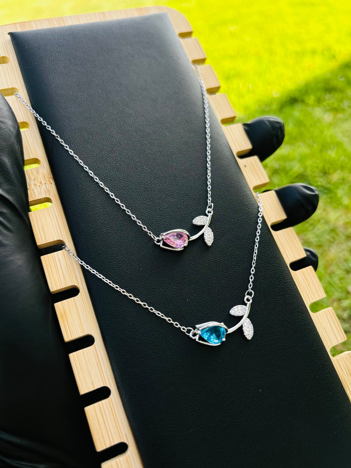 Collar de Tulipan Rosa