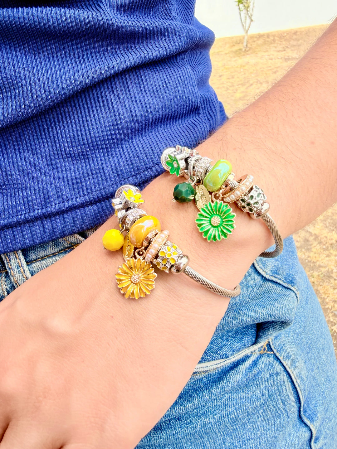 Pulsera de Charms Amarilla
