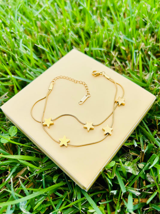 Pulsera de Estrellas doble 1