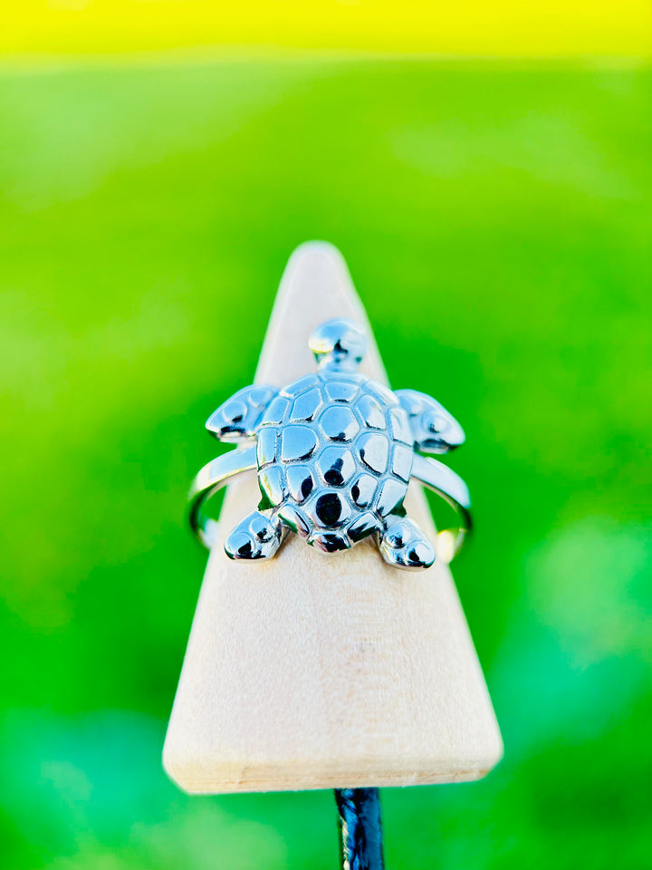 Sortija de Tortuga Plata