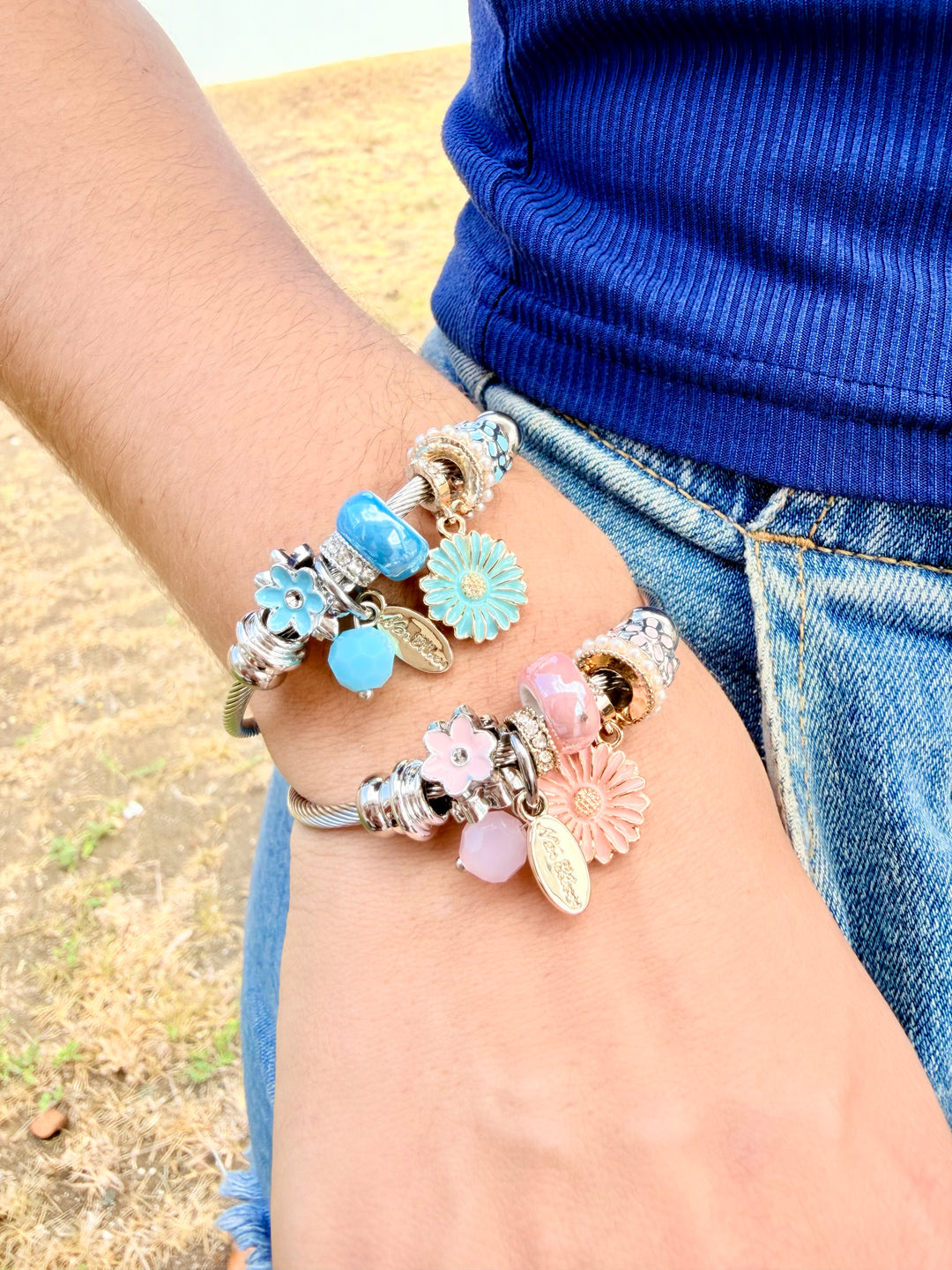 Pulsera de Charms Azul