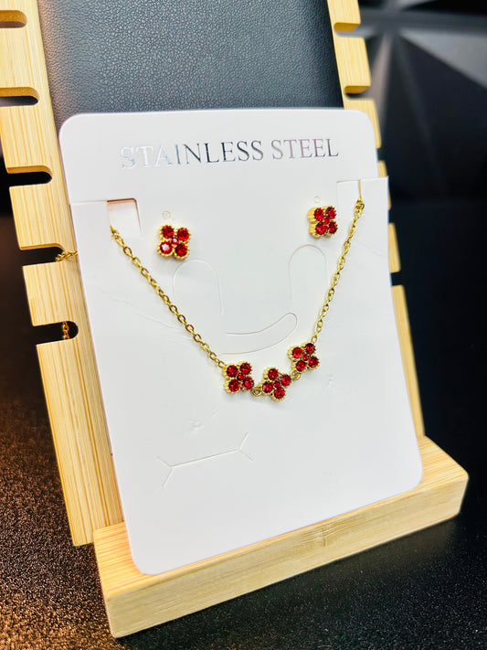 Set Van Cleef Rojo