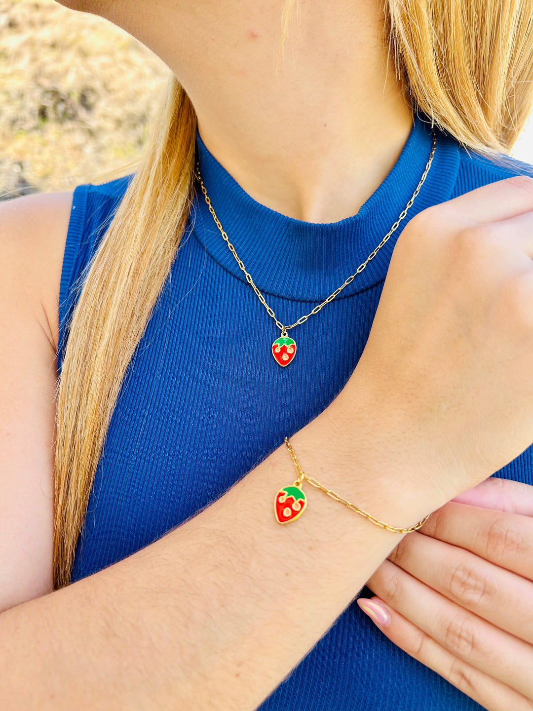 Pulsera de Fresa