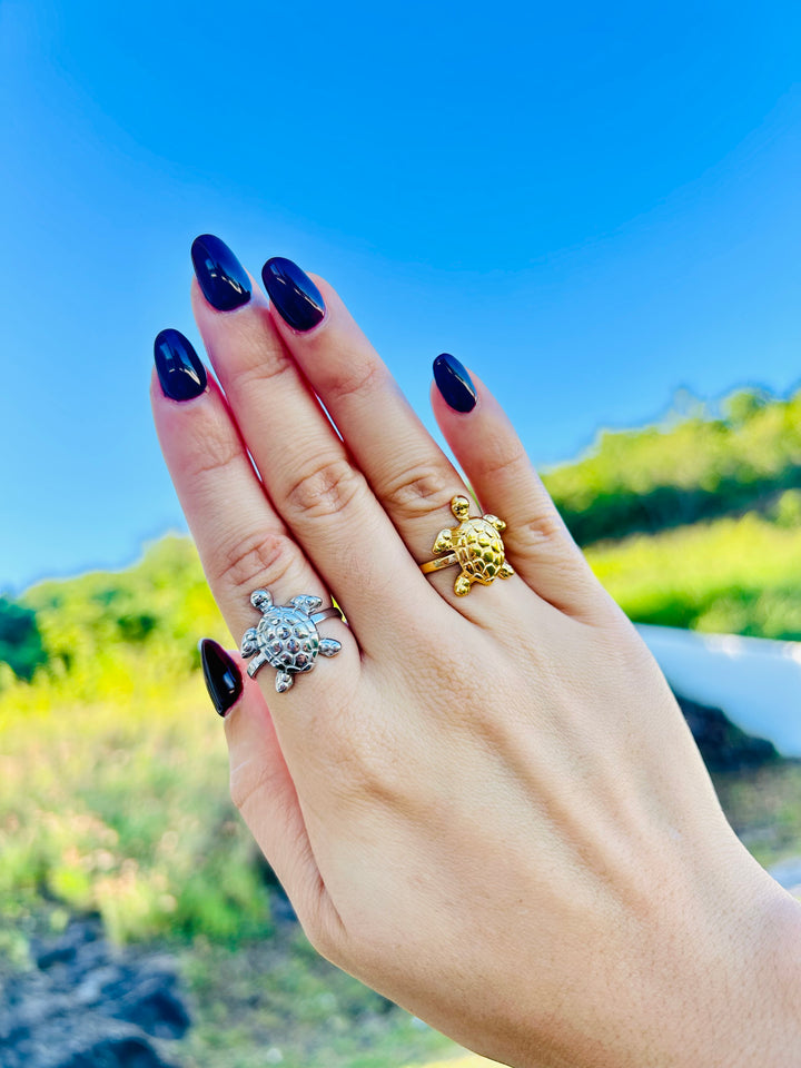 Sortija de Tortuga Oro