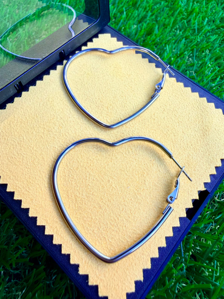 Pantallas de Corazon Plata 2"