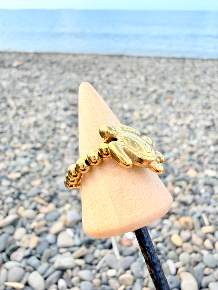 Sortija de Tortuga Oro