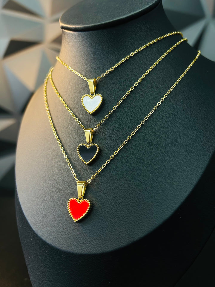 Set de Corazon Blanco