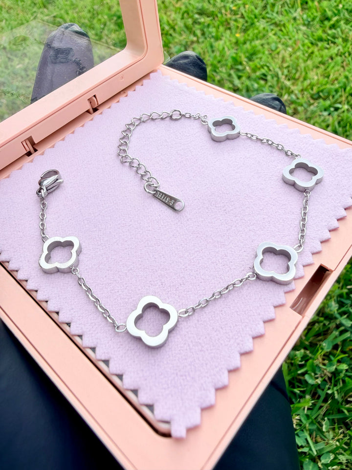 Pulsera Van Cleef Plata
