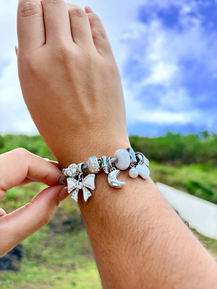 Pulsera de Charms Blanca