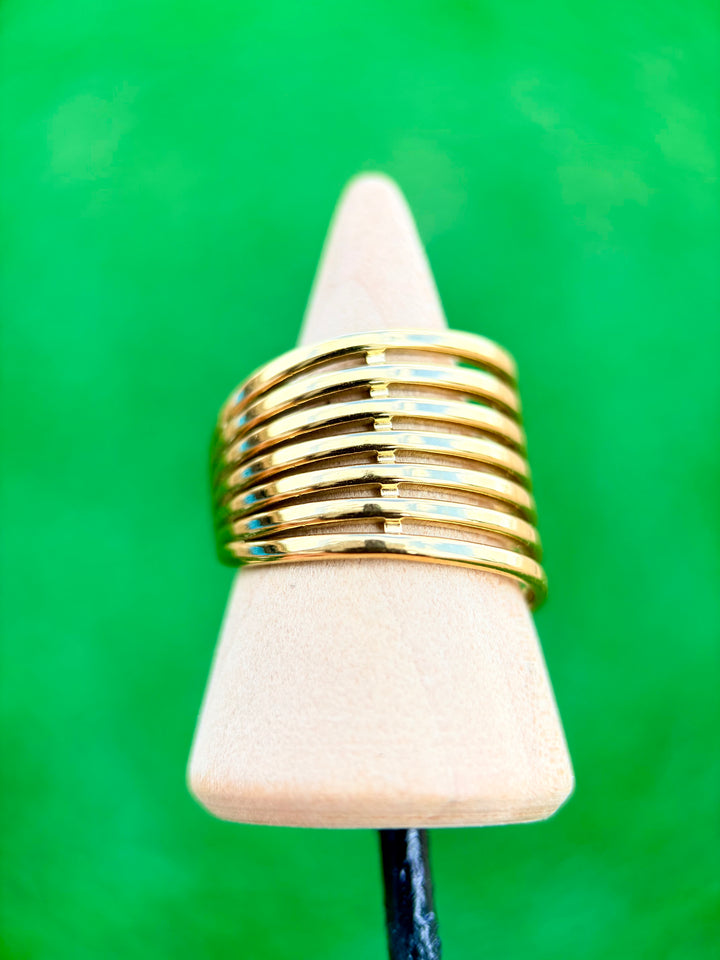 Sortija Ajustable Fashion Oro