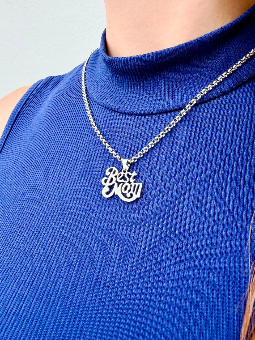 Set "BEST MOM" Plata
