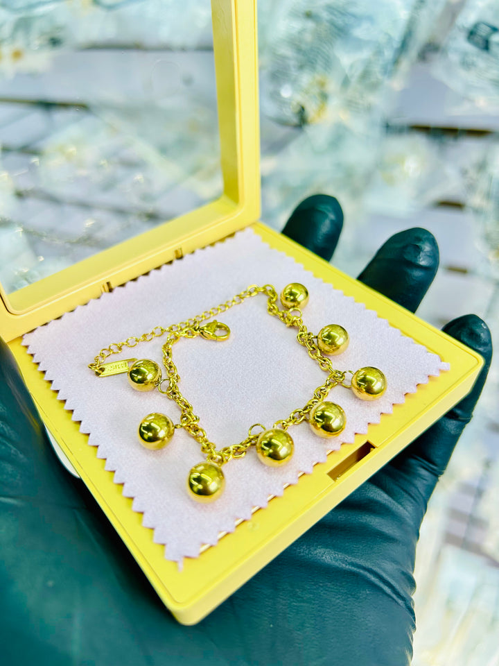 Pulsera de bolitas Rosalia