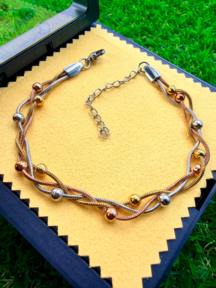 Pulsera de Bolitas ThreeColor