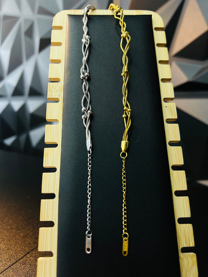Pulsera Triple Plata