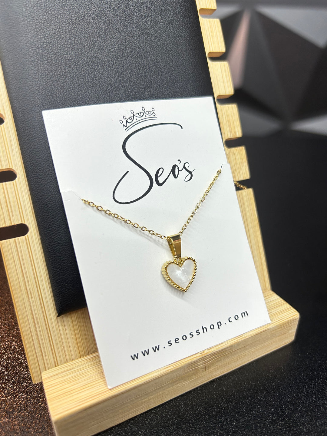 Set de Corazon Blanco