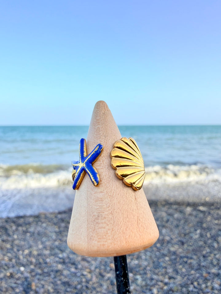 Sortija de Mar Azul